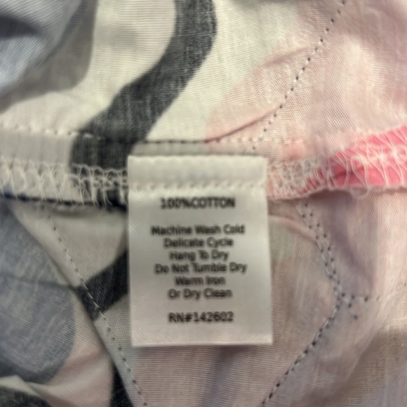 NWT Sail to Sable Tuckernuck Pink Blue Wave Print Tunic Dress Size - X-Small - Picture 5 of 8